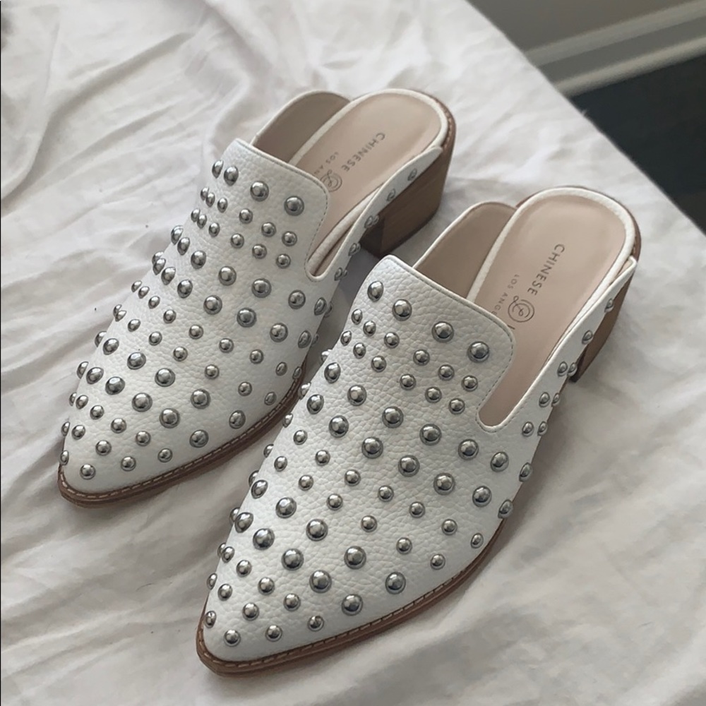 Open back loafers